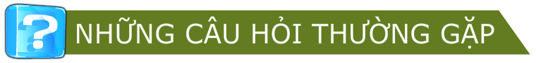 Những câu hỏi thường gặp